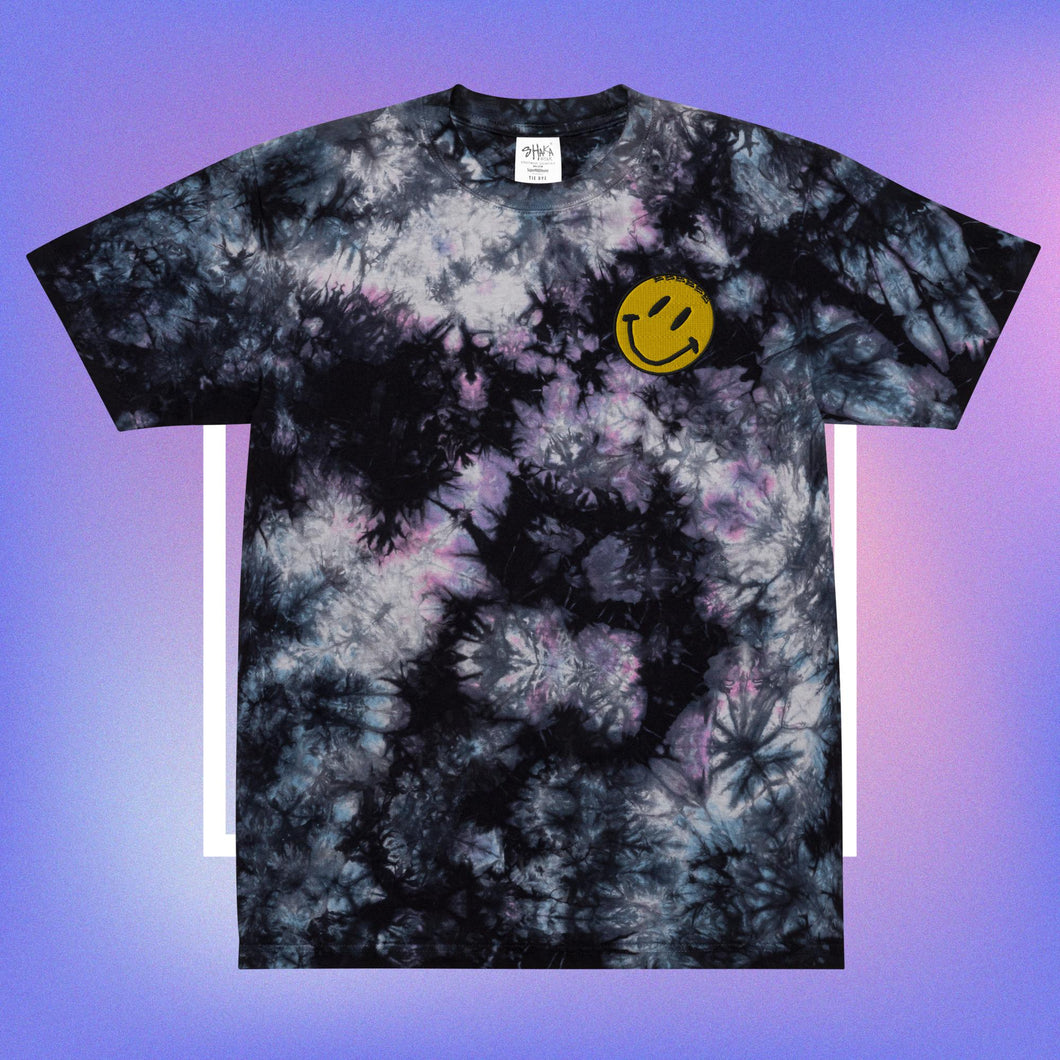 ENJOY YOUR DAY Oversized galaxy tie-dye PG t-shirt