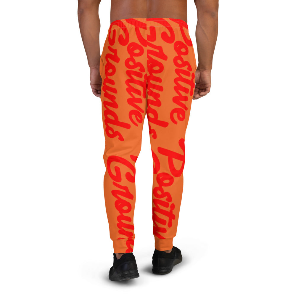 Orange Men's Joggers