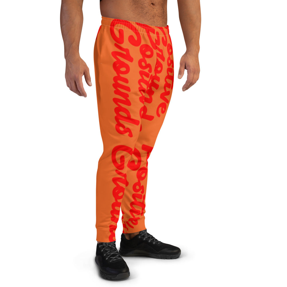 Orange Men's Joggers