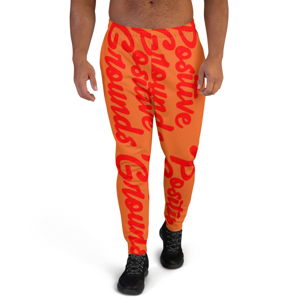 Orange Men's Joggers