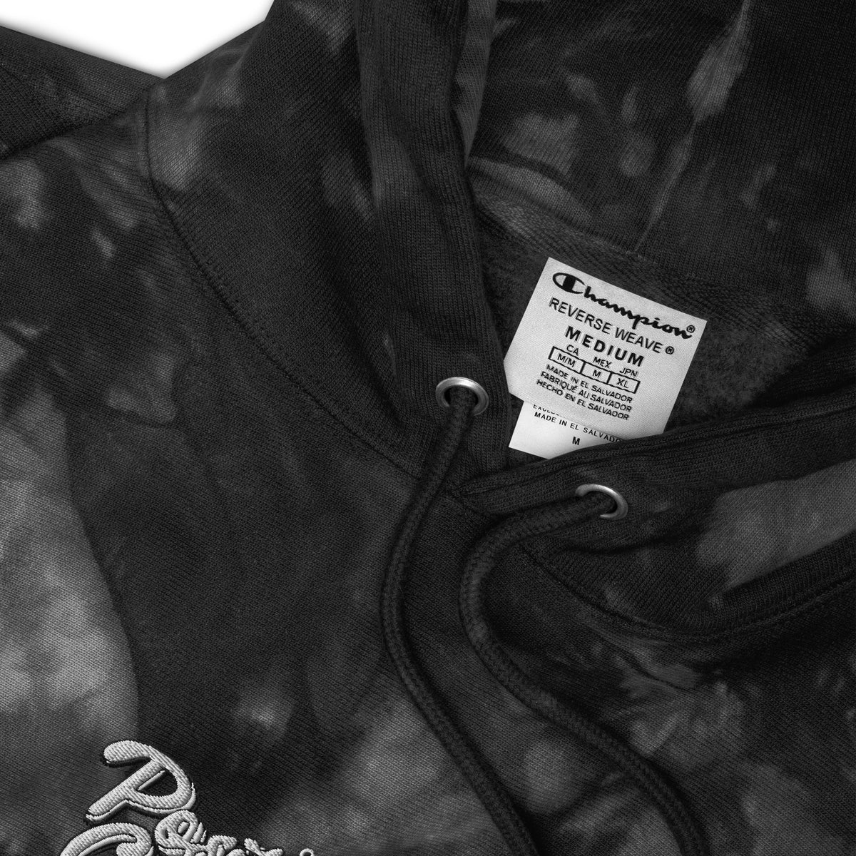 PG Unisex Champion tie-dye hoodie