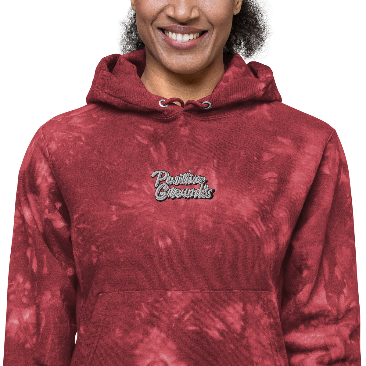 PG Unisex Champion tie-dye hoodie
